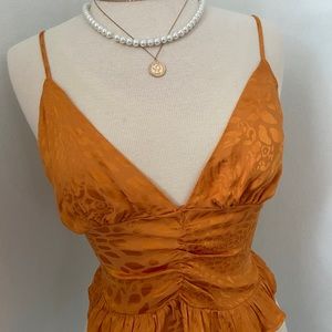 COPY - Orange Cropped Tank